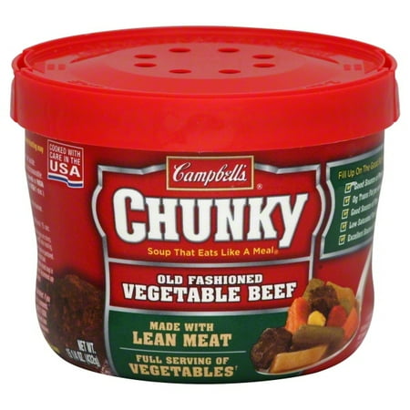 Campbells Chunky Vegetable Beef Bowl
