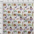 thumbnail image 3 of oneOone Polyester Spandex Brown Fabric Earth Craft Projects Decor Fabric Printed By The Yard 56 Inch Wide, 3 of 4