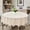 Beige-L, variant on PVC Rectangular Tablecloth, 51x51in, Waterproof & Easy Clean Dining Table Cover for Parties, Picnics, Dinner, 3 Sizes Available