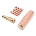 thumbnail image 4 of Kit de boquillas de latón para pistola de soldadura MIG, sin gas, con núcleo fundente de 0,9 mm y 0,035 pulgadas, para Century FC90 80GL, 4 of 14