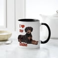 thumbnail image 4 of CafePress - I Heart My Doberman Mug - 11 oz Ceramic Mug - Novelty Coffee Tea Cup, 4 of 4