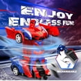 thumbnail image 2 of Coche Control Remoto Spider, Regalo Juguetes Robot Transform Track Modelo Rojo, 2 of 3