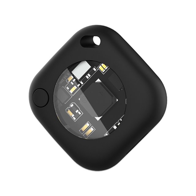 Smart Compatible con diente anti-Lost Tracker For Find My () Blue Black