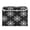 Black and White Lace Pattern, variant on Large Fliplid Foldable Storage Bin Boxes Cubes Baskets with 2 Handles for Clothes Books 16.5x12.6x11.8 Inch Adorable Astronauts Pattern