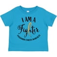 thumbnail image 3 of Inktastic I Am a Fighter- Childhood Cancer Awareness Boys or Girls Toddler T-Shirt, 3 of 5