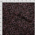 thumbnail image 4 of oneOone Cotton Flex Maroon Fabric Geometric Sewing Material Print Fabric By The Yard 40 Inch Wide, 4 of 4