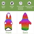 thumbnail image 6 of Bingfone Rainbow Glitter Dog Clothes Hoodie, Pet Winter Coat,Puppy Sweatshirts For Small Dogs Boy Girl,Suitable For All Breeds-X-Small, 6 of 9