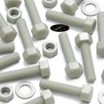 thumbnail image 6 of 10 x Glass Filled Reinforced, Super Nylon Hex Head, M12 x 50mm, Machine Screws, Plastic Nuts and Bolts, Washers, (15/32 x 1 31/32 in), 6 of 11