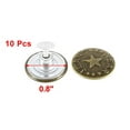 thumbnail image 4 of Unique Bargains 10pcs Star Prints Bronze Tone Tack Button Rivet for Jean Denim Jacket, 4 of 5