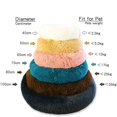 thumbnail image 4 of Pet Dog Bed Comfortable Donut Round Dog Kennel Ultra Soft Washable Dog and Cat Cushion Bed Winter Warm Sofa ShopWise Round, 4 of 26