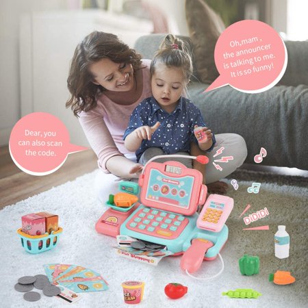 Smart Cash Register, Pretend Play Supermarket Shop Toys ...