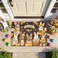 thumbnail image 4 of Easter Day Absorbent Nonslip Door Mat, Household Dirt Proof Foot Mat, Kitchen Rug for Entryway, Bathroom, and Outdoor Use, Cushioned Anti-Slip Floor Mat, 4 of 6