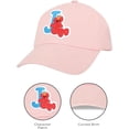 thumbnail image 4 of Sesame Street Elmo & Abby Kids Toddler Cap with Initial, Toddler Boys Hat, Youth Girl Baseball Cap, Cute Toddler Baseball Cap, 4 of 7