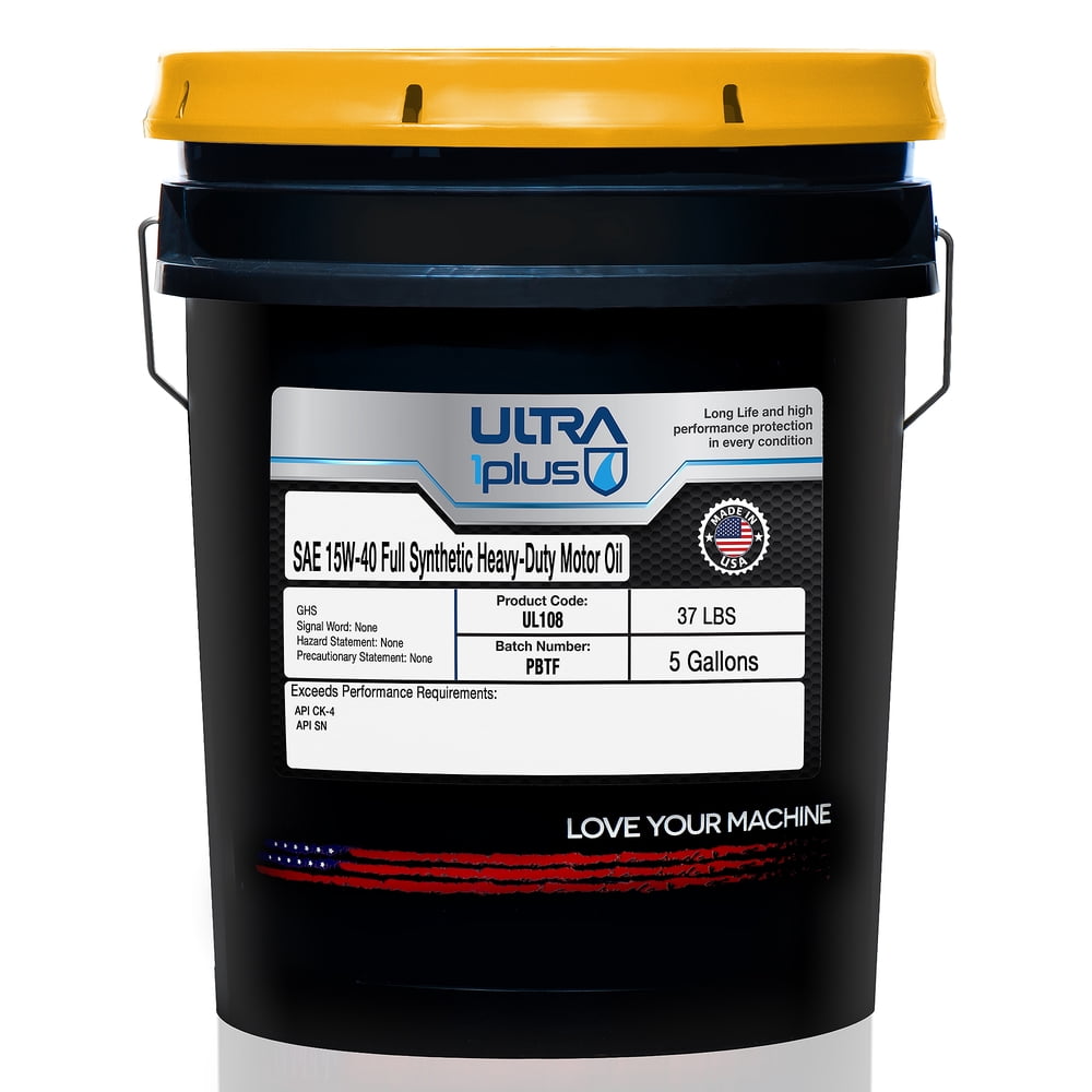 Ultra1Plus 5W-20 Full Synthetic Motor Oil - 5 Gallon Pail, API SP, GF-6A