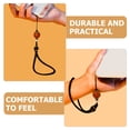 thumbnail image 2 of STRANDCHIC 2Pcs Mobile Phone Strap Black Bodhi Charm Cell Phone Wrist Strap Practical Use, 2 of 8
