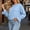 A05-Sky Blue, variant on Zysthvn Fall Crewneck Sweatshirts Women Lightweight Pullover Casual Flared Sweatshirts for Women Long Sleeve Solid Loose Fit Tops