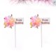 thumbnail image 2 of ADDHAT 6Ud Flor Para Pastel Topper Cumpleaños Multicolor Ideal Para Fiesta Y Especial, 2 of 7