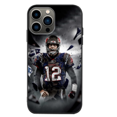 thumbnail image 1 of Étui de Téléphone IPhone 12 13 14 Mini Pro Max plus, Étui IPhone de star du Rugby Football Américain Brady, 1 of 1