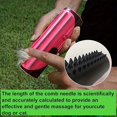 thumbnail image 2 of OCHAPA Pet Hair Remover Roller, Pet Multifunctional Grooming Tool, Brush Multifunctional Comb Shed Hair Comb, Dog Cat Roll The Comb Dog Brush (Color : Pink), 2 of 5
