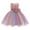 Pink, variant on Otqutp Holiday Baby Girls Dress Kids Girls Bowknot Paillette Tulle Pageant Gown Birthday Party Princess Wedding Dress Swing Dresses for Toddler Girls(Blue,18-24 Months)