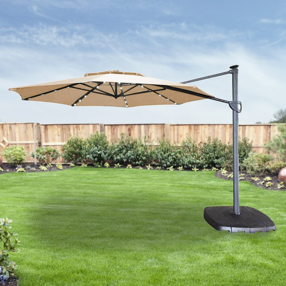 Garden Winds Replacement Canopy for the Simply Shade 11ft LED Umbrella