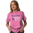 thumbnail image 5 of Rhode Island Anchor State Shape Cute Women's Graphic T Shirt Tees Brisco Brands S, 5 of 6