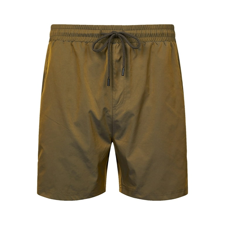 JLFKNG Mens Shorts Athletic Simple Solid Color Elastic JLFKNG Mens Shorts Athletic Simple Solid Color Elastic