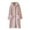 Pink C, variant on TEAJOPSUU Women's Fuzzy Hooded Robes Warm Soft Printed Long-sleeved Nightgown Button Down Plush Night Dress with Pocket Bathrobe Pink B