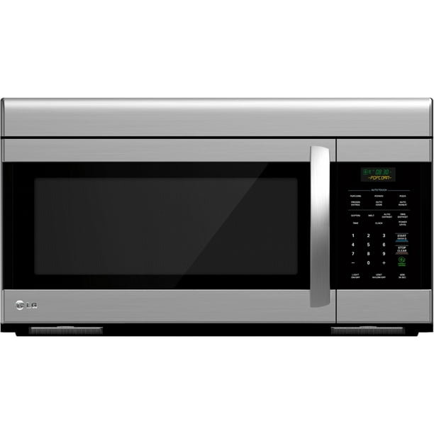 Lg Lmv1683st Over The Range Microwave Oven With 300 Cfm Venting Lmv1683st Over The Range Microwave Oven