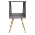 thumbnail image 2 of Buro Smart Hogare Mesa De Noche Gris Hogare Buro Smart Hogare, 2 of 8