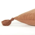 thumbnail image 2 of Rizzy Pillow Woven Knife Edged Terra Cotta 17"x17"x9", 2 of 6