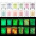 thumbnail image 2 of Poudre Phosphorescente 12 Couleurs pour Résine Époxy DIY Création de Bijoux pour Ongles, 2 of 10