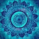 thumbnail image 2 of Diy 5d diamante pintura cristal flor 25*25cm Bricolaje pintura diamante--Flores de mandala, 2 of 5