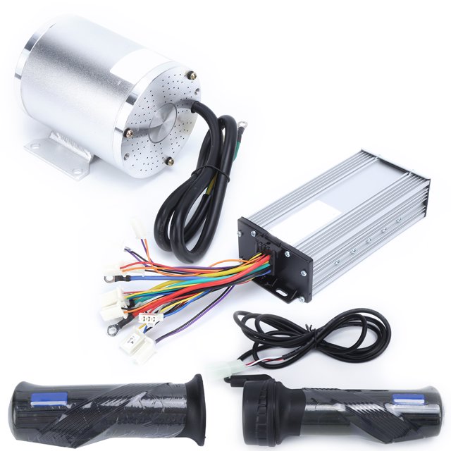 Kit de bricolaje de motor sin escobillas kit de motor sin escobillas de alta velocidad de bobina de cobre 48v 2000W para bicicleta eléctrica para sistema de motor de bricolaje
