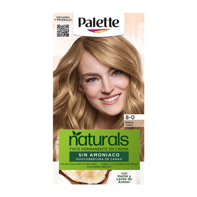 Tinte de Cabello Palette Naturals Kit 8-0 50ml