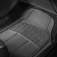 thumbnail image 3 of Juego completo de alfombrillas para coche FH Group, goma de alta resistencia, color gris, 3 of 7
