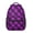 Purple and Black, variant on Purple and Black Checkered Pattern Backpack for School, Cute School Bag with Adjustable Shoulder Straps and Padded Back, 15.3"x11"x6.7"