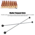 thumbnail image 3 of Mallet de Tambor de Lengua Marimba, Palo de Tambor Multifuncional De Tambor Multifuncional 2 Pezas de Cabeza para Rendimiento, 3 of 7