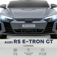 thumbnail image 4 of Aosom 12V 3.1 MPH Kids Ride on Car w/ Remote Control, Suspension, Grey, 4 of 10