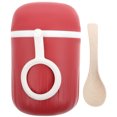 thumbnail image 1 of GOOHOCHY 1 juego de taza de cereal con tapa, taza de desayuno, taza de sopa portátil, taza de leche para microondas, 1 of 8