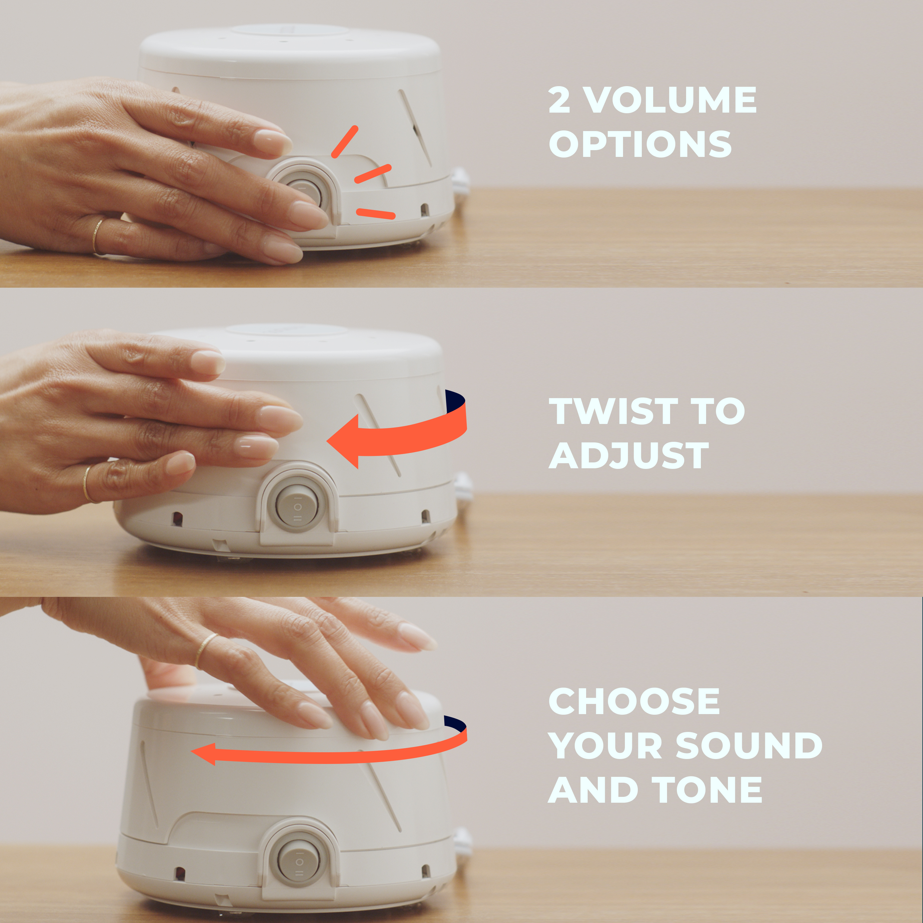 Yogasleep Dohm® Classic White Noise Sleep Sound Machine, White - image 5 of 8