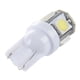 thumbnail image 2 of 40 Uds T10 194 168 W5W 5 5050 SMD bombilla Led xenón luz trasera blanca para coche YONGSHENG, 2 of 4
