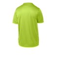 thumbnail image 6 of Sport-Tek Tee (YST350) Lime Shock, M, 6 of 6