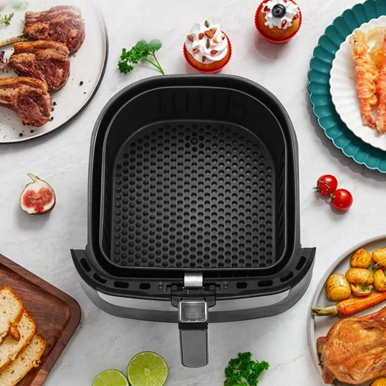 3L Air Fryer Oven, 4-in-1 Mini Airfryer, Bake, Roast, Reheat, Space-saving  & Low-noise, Nonstick and Dishwasher Safe Basket, Sticker with 6 Reference  Guides