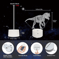 thumbnail image 6 of YSITIAN Dinosaur Night Light 3D Illusion Light Animals Lamp 16 Colors Changing with Remote Kids Bedroom Decor Holiday Birthday Gifts for Boys Girls YT-14232, 6 of 6