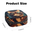 thumbnail image 2 of Cat Sanitary Napkin Bag Travel Pouch Large Makeup Pouch, Period Pouch Organizer for Sanitary Napkin Storage, Velvet, Sponge, Oxford Cloth, 4.7x6.6x6.6 in, 2 of 6