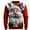 Red2, variant on Telankuip Christmas Funny Large Reindeer Graphic Sweatshirts for Men Crewneck Xmas Holiday Pullovers Novelty 3D Print Long Sleeve Hoodless Tops Red2 XL