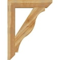 thumbnail image 3 of Ekena Millwork 6"W x 36"D x 48"H Funston Slat Rough Sawn Bracket, Western Red Cedar, 3 of 4