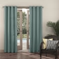 thumbnail image 5 of Sun Zero Sailor Indoor/Outdoor Uv Protectant Room Darkening Grommet Curtain Panel, 54"X95", Soft Teal, 5 of 7