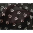 thumbnail image 4 of oneOone Silk Tabby Fabric Floral Block Printed Fabric 1 Yard 42 Inch Wide, 4 of 4